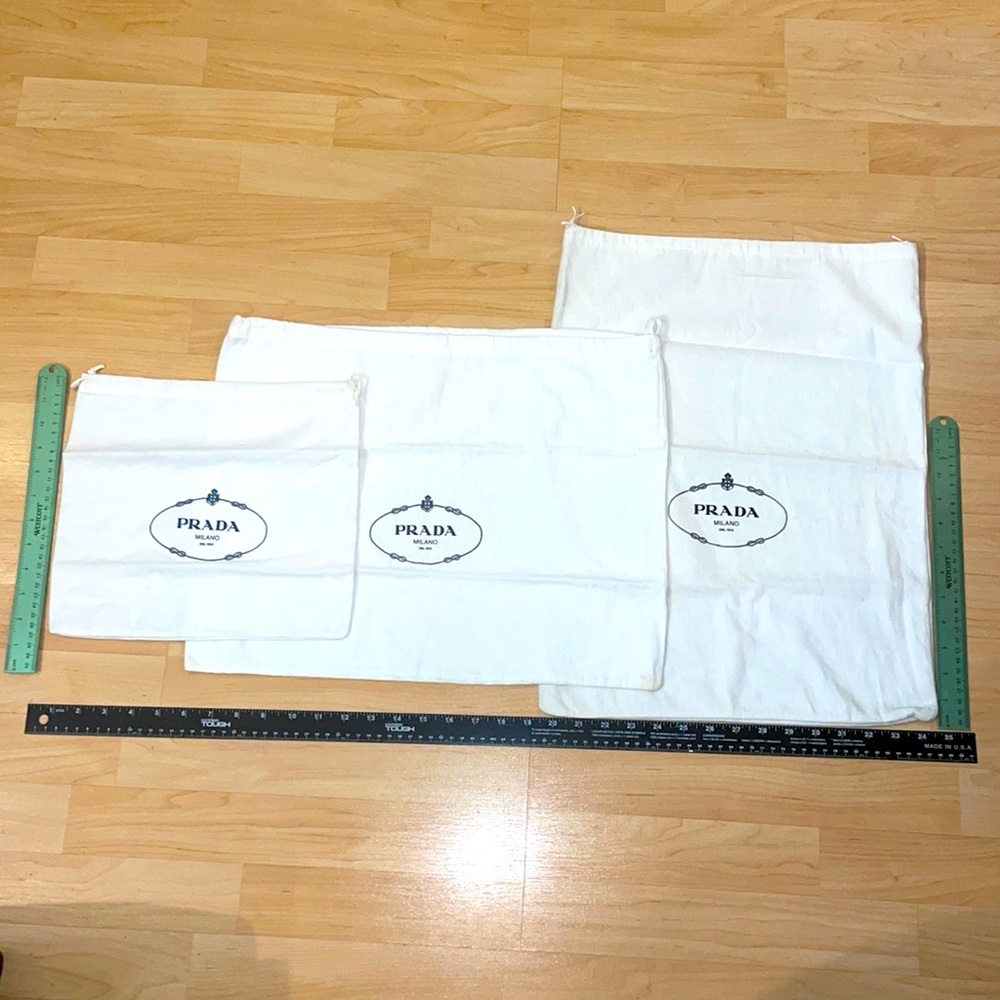Prada dust bags (3)